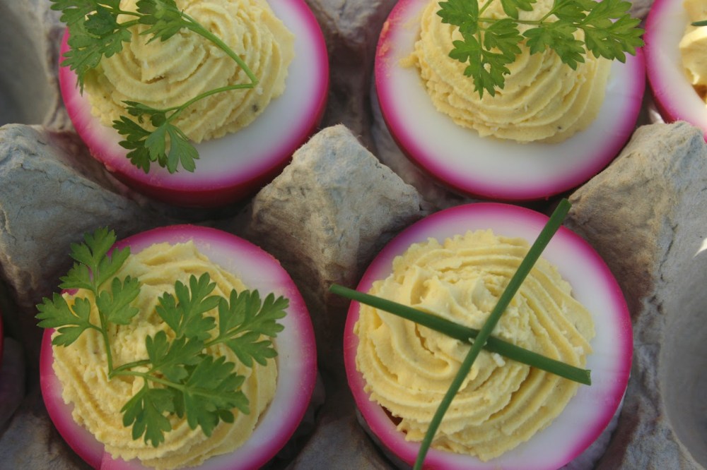 beet eggs