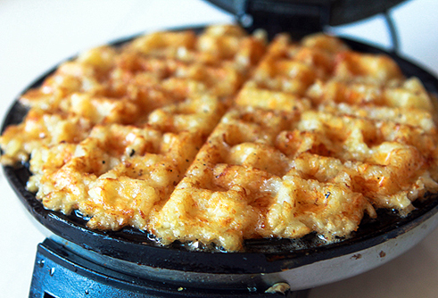 waffle hashrowns